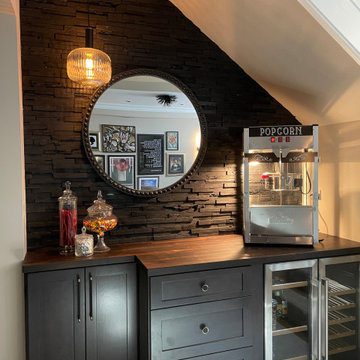 Dark Graphite 3D Entertainment Bar