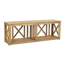 Xcite Acacia Bench - Accent And Storage Benches