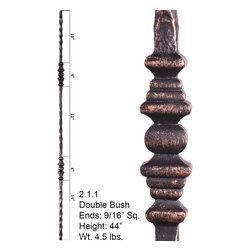 Mediterranean Wrought Iron Balusters - Products