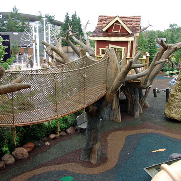 Elevated Tree house and Lighthouse Playground