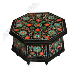 PRECIOUS & UNIQUE MARBLE JEWELRY BOX - Home Accessories & Decor