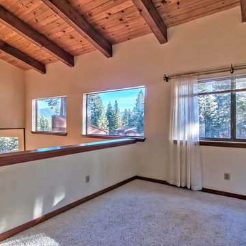 Upstairs loft and master prior to remodel