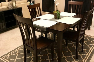 Example of a dining room design in Columbus