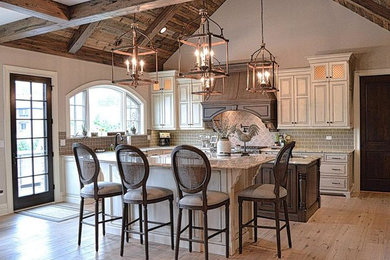 Inspiration for a transitional kitchen remodel in Chicago