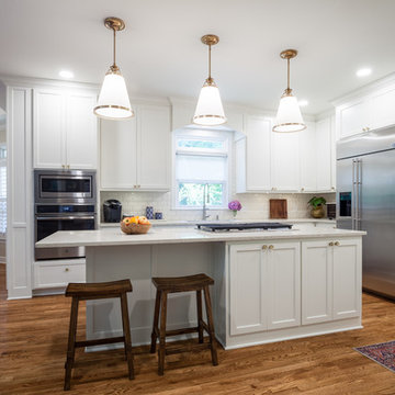 White Shaker Kitchen in Acworth