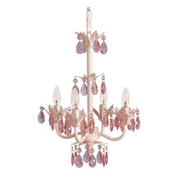Tadpoles Sleeping Partners 4 Bulb Flower Chandelier - Chandeliers