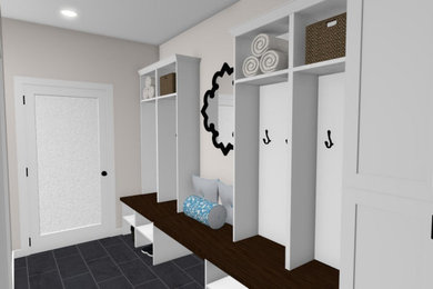 Mudroom, First Floor Bath, & Laundry Room Design Work for South Dartmouth Home