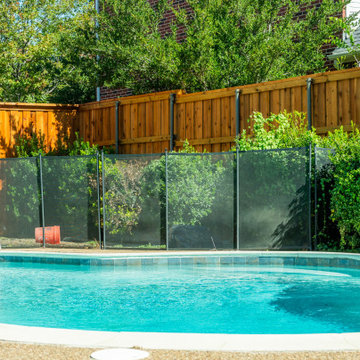 Las Colinas Clearspring Dr. South Fence Build