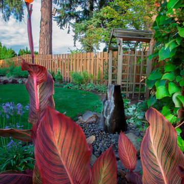 Fire and Water Feature in Vancouver, Washington