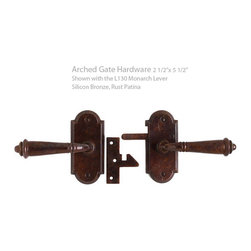 Rocky Mountain Hardware Arched Gate Hardware - Door Hardware