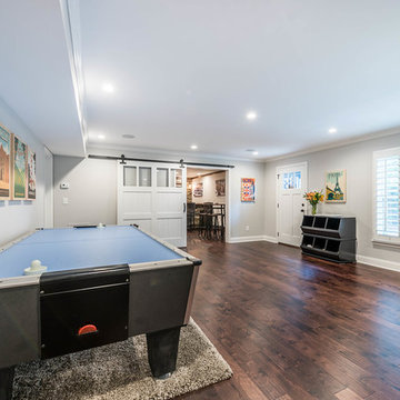Fantastic Basement Living & Entertaining