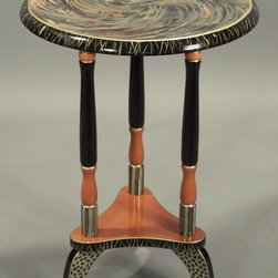 Round Tea Table - Handpainted - Products