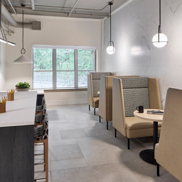 Co-working and Entertainment Area for Luxury Apartments