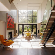 double-height space