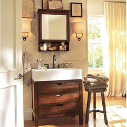 Customize Solid Wood Bathroom Vanity- - Products