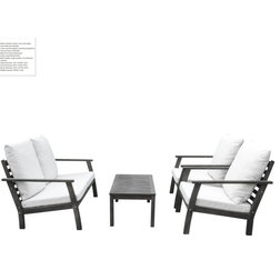 Transitional Outdoor Lounge Sets by Vifah