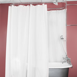Randolph Morris Ivory Clawfoot Tub Shower Curtain | RMY-VY - Shower Curtains