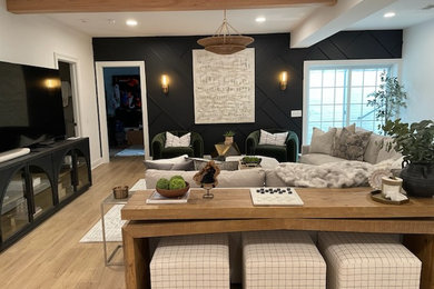 Example of a living room design in DC Metro