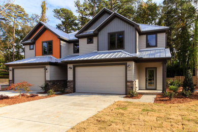 This is an example of a modern exterior in Raleigh.