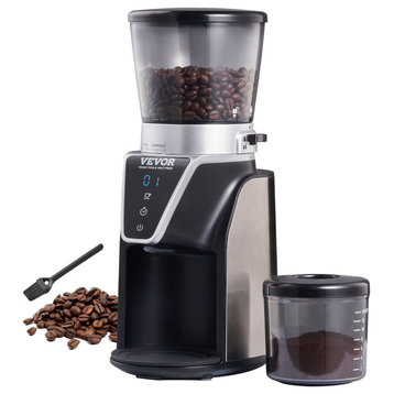 VEVOR Coffee Grinder 14 Cups Electric Burr Mill 40MM Conical Burrs for Espresso