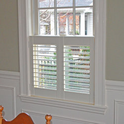 Shutters for Dining Room Window Treatments - Interior Shutters