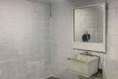Painted Sunkool bathroom