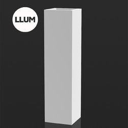 Square Tower Illuminated Planter - Products