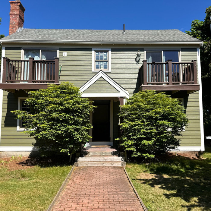 A front of a house