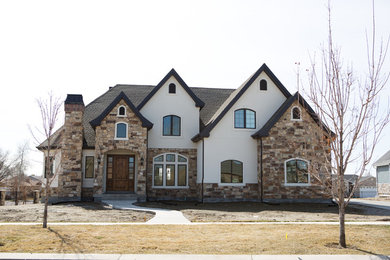 Traditional home design in Salt Lake City.
