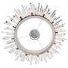 12 Light Chandelier With Polished Nickle Finish