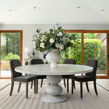 Country Luxury in an open plan living/dining space
