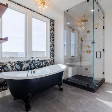 Master Bathroom with Steam Shower