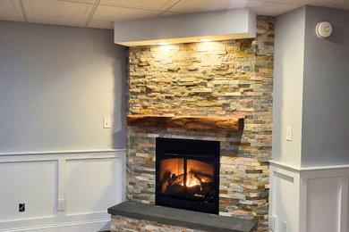 Example of a basement design in DC Metro