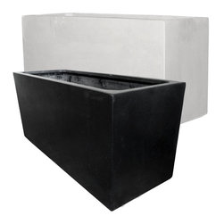 Polystone Jumbo Trough Planter - Outdoor Plant Pots & Planters