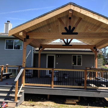 Custom Deck Update and Over Hang Roof