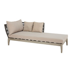 John Lewis Ariel Chaise Lounge - Garden Dining Chairs