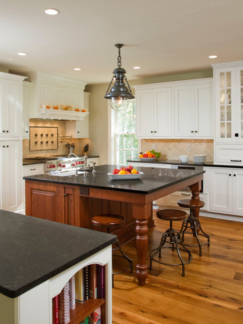 Square Kitchen Island Design Ideas & Remodel Pictures | Houzz SaveEmail