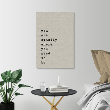 "Where You Need to Be III" Painting Print on Wrapped Canvas