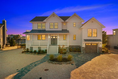 Minimalist exterior home photo in New York