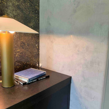 Venetian Plaster Walls & Ceiling | Greenwich Residence