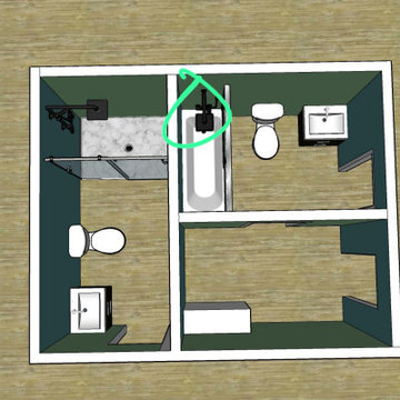 Budget friendly bathroom update