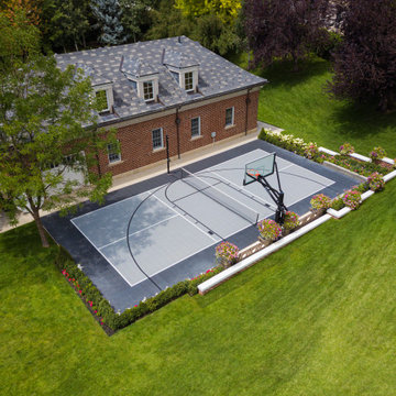 SNAPSPORTS Multi-Sport Backyard Court build