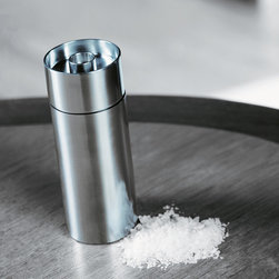 Stelton - Stelton Cylinda-Line Salt Mill - Salt And Pepper Shakers And Mills