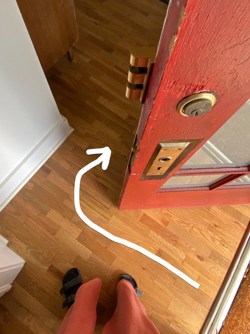 Awkward Front Door swing in left or right?