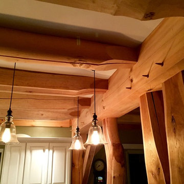Interiors Berkshire Mountain Design Build. -Log Home -Timber Framing -Post and B