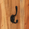 vidaXL Coat Racks Coat Hook Wall Hook for Bathroom 2 Pcs Solid Reclaimed Wood