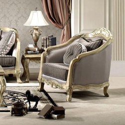 Homey Design - HD-703 Chair - HD-703CH - Armchairs And Accent Chairs