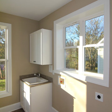 Laundry Room with Windows