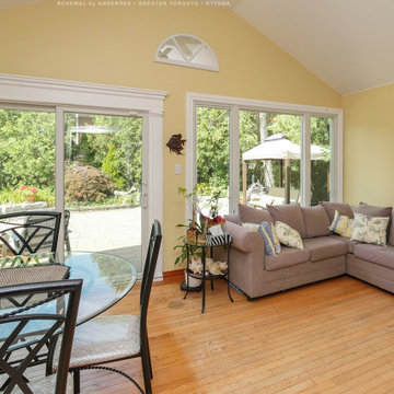 New Sliding Door and Windows in Sensational Family Room - Renewal by Andersen Gr