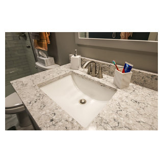 Bathroom Reno - Transitional - Bathroom - Chicago - by KLM Builders ...